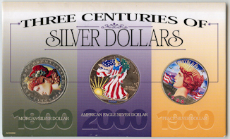 Three Centuries of US Silver Dollars Three Centuries of US Silver Dollars