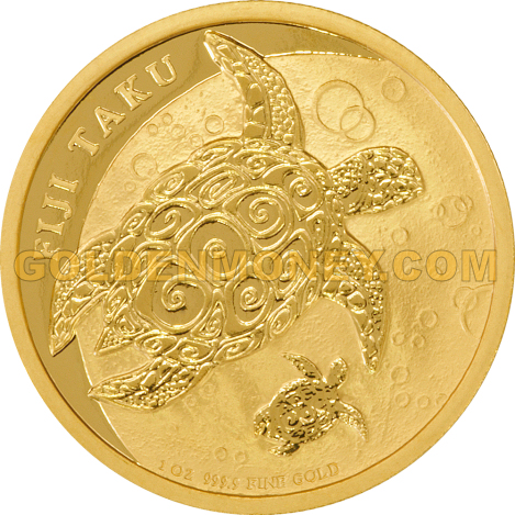 1 troy ounce 9999 Gold Fiji Taku Coin 1 troy ounce 9999 Gold Fiji Taku Coin