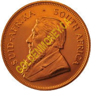 1 troy ounce of Pure Gold Krugerrand Gold Coin 1 troy ounce of Pure Gold Krugerrand Gold Coin