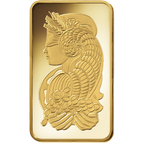 Pamp Fortuna Gold Bar 1 troy ounce 999.9 fine or Credit Swiss Pamp Fortuna Gold Bar 1 troy ounce 999.9 fine or Credit Swiss