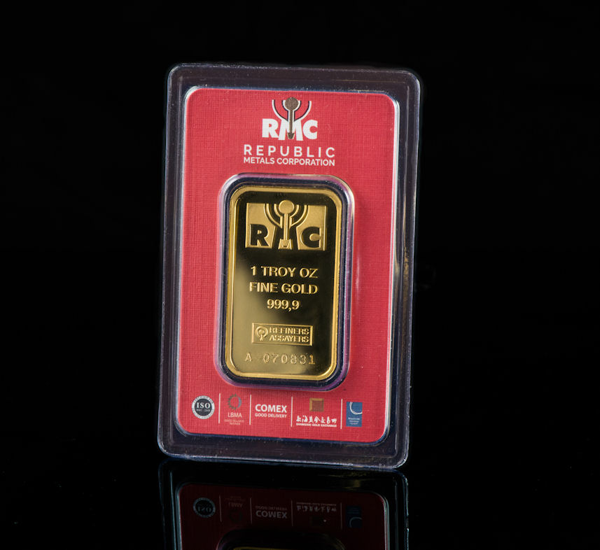 RMC 1 troy ounce Gold Bar 999.9 RMC 1 troy ounce Gold Bar 999.9