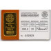 J&M Scotia Vacambi Perth Mint LBMA 20 gram 9999 Gold Bar J&M Scotia Vacambi Perth Mint LBMA 20 gram 9999 Gold Bar