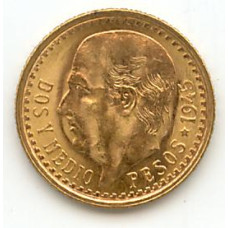 2.5 Mexican Gold Peso