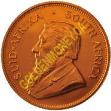 1 Troy Ounce Gold Krugerrand Coin 1 Troy Ounce Gold Krugerrand Coin