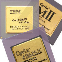 6x86 Gold Top CPU Cyrix Via IBM STI